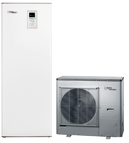 Toote pilt: Split tüüpi õhk-vesi soojuspump Ecoline (180L Integreeritud tarbeveeboileriga) 6-12kw