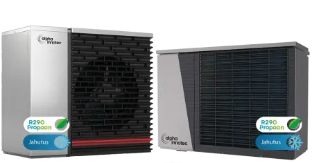 Toote pilt: Monoblokk tüüpi õhk-vesi soojuspump HYBROX 5-16 (PROPAAN R290 uus toode)